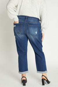 Curvy 90's Super High Rise Boyfriend Jean