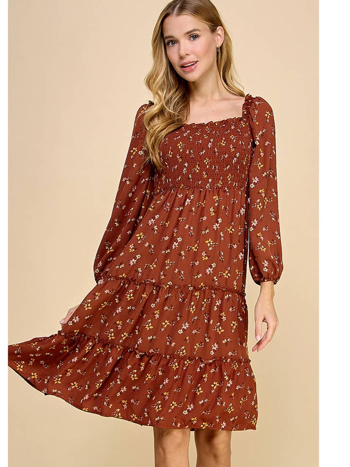 Tiered Peasant Dress