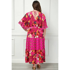 Curvy Ruffle Dress