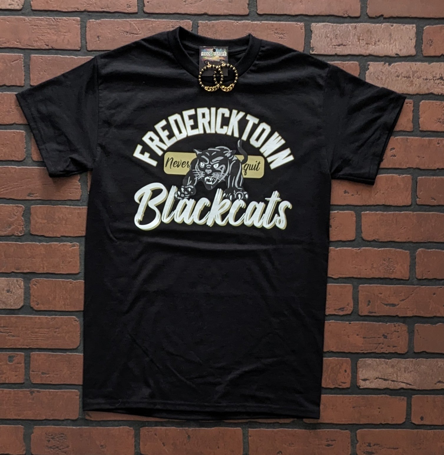 "Never Quit" Blackcats Tee