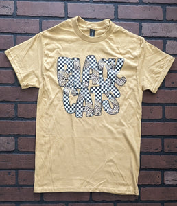 Blackcats Check and Leopard Tee