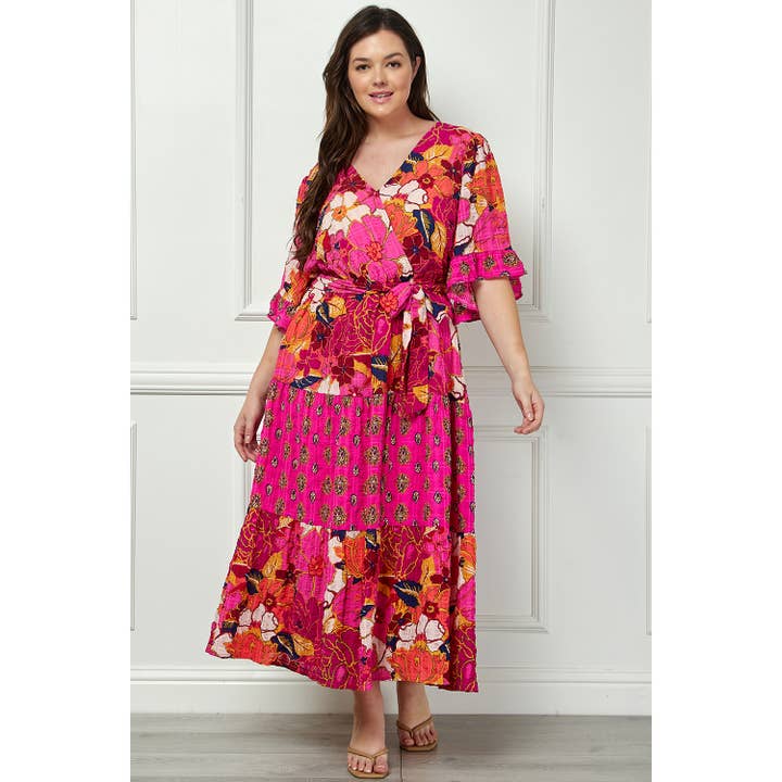 Curvy Ruffle Dress