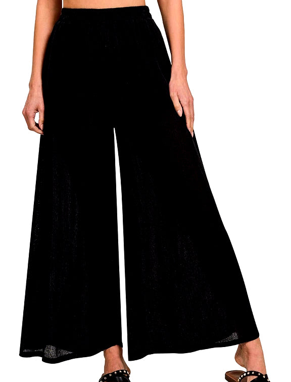Wide Leg Pants with Pockets